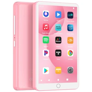 16GB/80GB/144GB MP3 player with Bluetooth and WiFi, Android 13 OS with speakers, Spotify,Pandora..