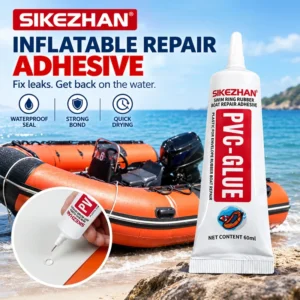 PVC Glue Inflatable Boat Swim Ring Repair Adhesive Waterproof Sealant for Air Mattress Kayak Pool Dinghy Care 60ml - SIKEZHAN