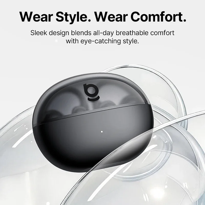Baseus Bowie MC2 AIR Clip-on TWS Earbuds Ear Clips Wireless Earphones Bluetooth 6.0 Open Earrings 4 Mic ENC Sports Headphones