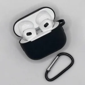 Cover For Apple AirPods 3rd Gen Case Wireless Bluetooth Earphones Accessories For Air Pods 3 Anti-fall Anti-lost Cover With Hook