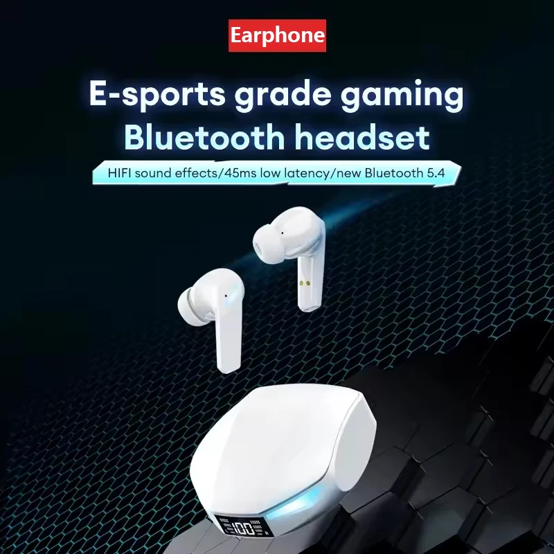 Lenovo XT53 Wireless Gaming Earphone Bluetooth 5.3 Earphones Low Latency Dual Mode Music Earbuds Sports In-Ear Headset With Mic