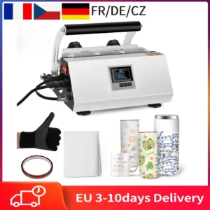 10Oz to 30Oz Cup Tumbler Heat Press Touchscreen DIY Gift Ceramic Mug Heat Presser Sublimation Transfer Auto Printing Machine