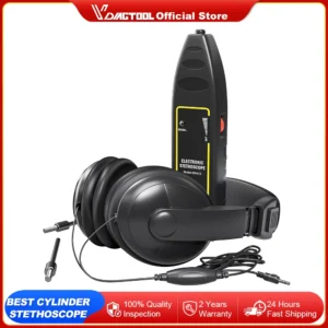 NEW Vdiagtool Car Cylinder Stethoscope Auto Diagnostic Tool Engine Analyzer Machine Noise Tester Detector Electronic Stethoscope