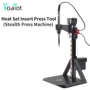 Stealth Press Kit Heat Set Insert Press Tool Soldering Iron Tip Thread Heat Insert Nut Embedded Kit M2-M8 For 3D Printing Parts
