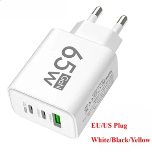 USB PD Type-C Multi-Port Charging Adapter Kr Charger for iPhone 15 Pro Max Samsung Xiaomi Huawei - Fast Charging Mobile Phone Ac