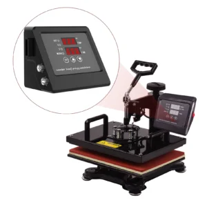 Multi-functional Heat Press Control Box Digital LED Controller for T-shirt/Plate/Cap/Mug Heat Transfer Sublimation Print Machine
